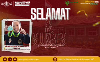 Juara 1 Pencak Silat Siswa Madrasah Ibtidaiyah Hidayatussibyan Kalitapas